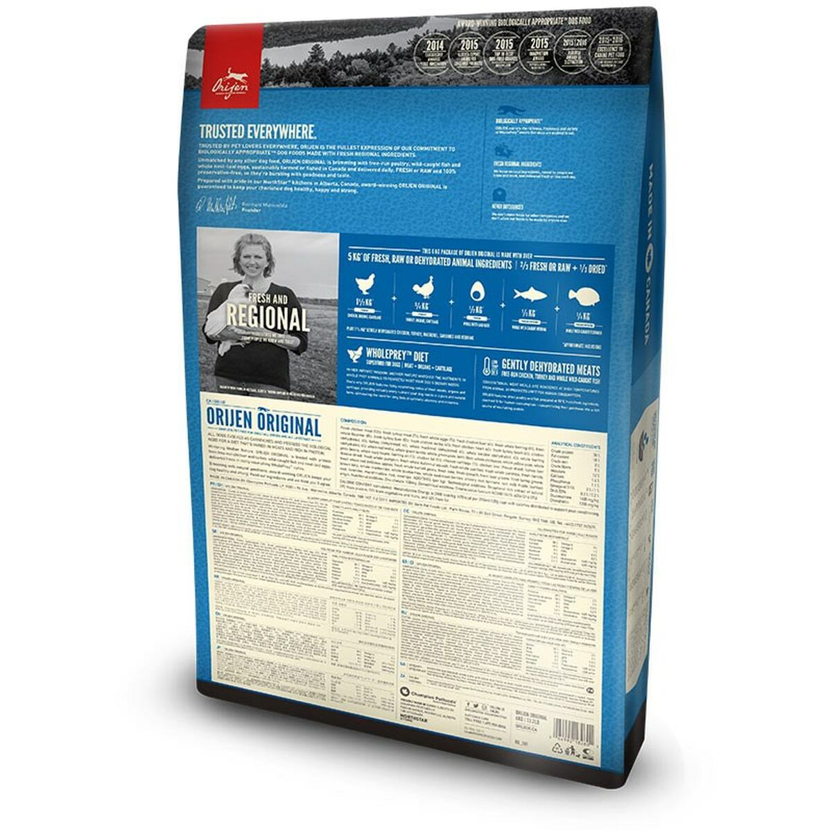 Orijen Futter Orijen Original Erwachsener Huhn Truthahn Fisch 6 Kg