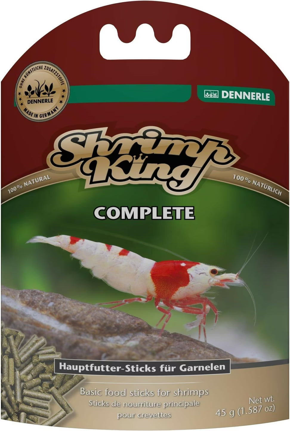 Dennerle Shrimp King Complete – Hauptfutter für Garnelen