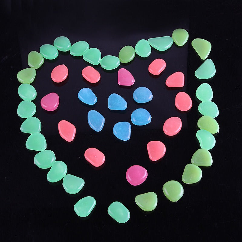 Leuchtende Aquarium Steine – Fluoreszierend, Glow in the Dark
