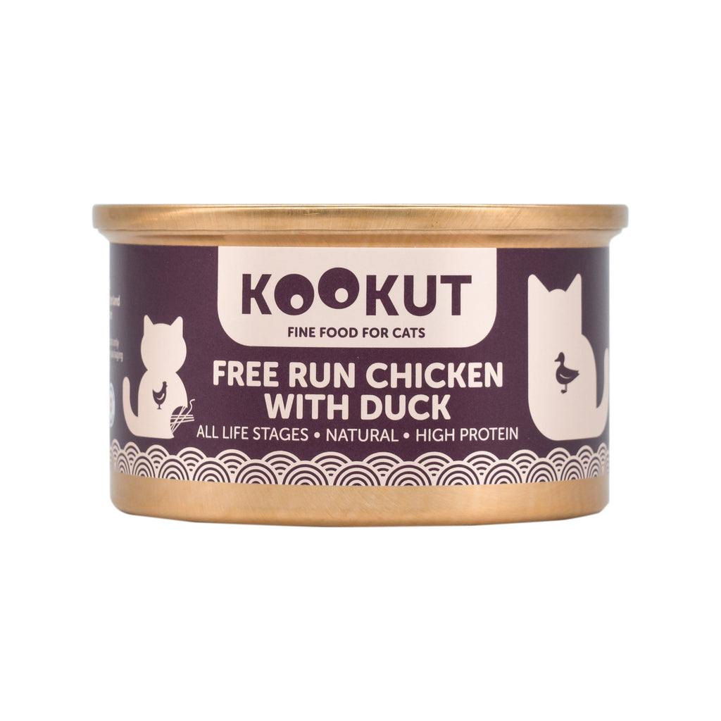 Freiland-Hühnchen & Ente – Natural Katzennassfutter