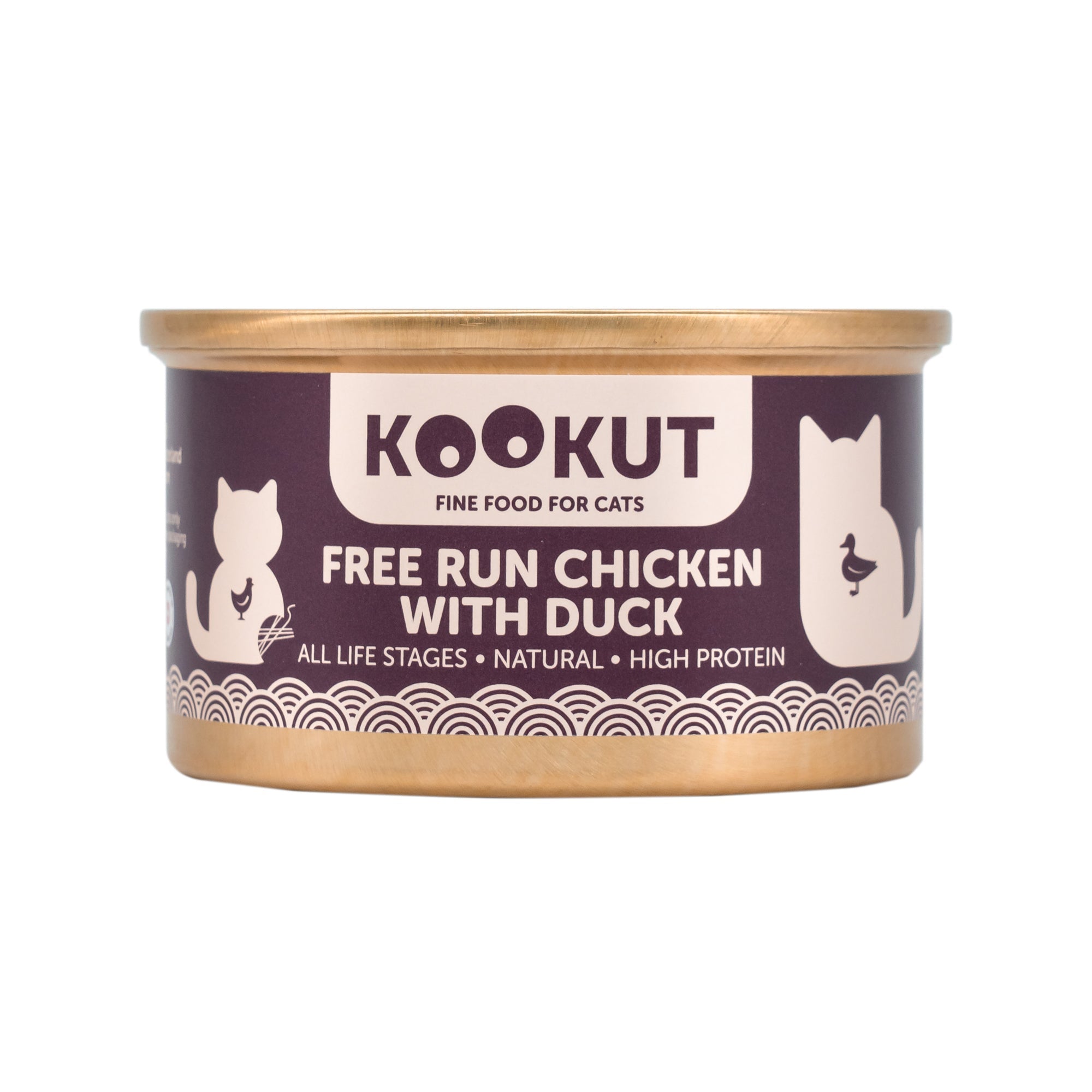Freiland-Hühnchen & Ente – Natural Katzennassfutter