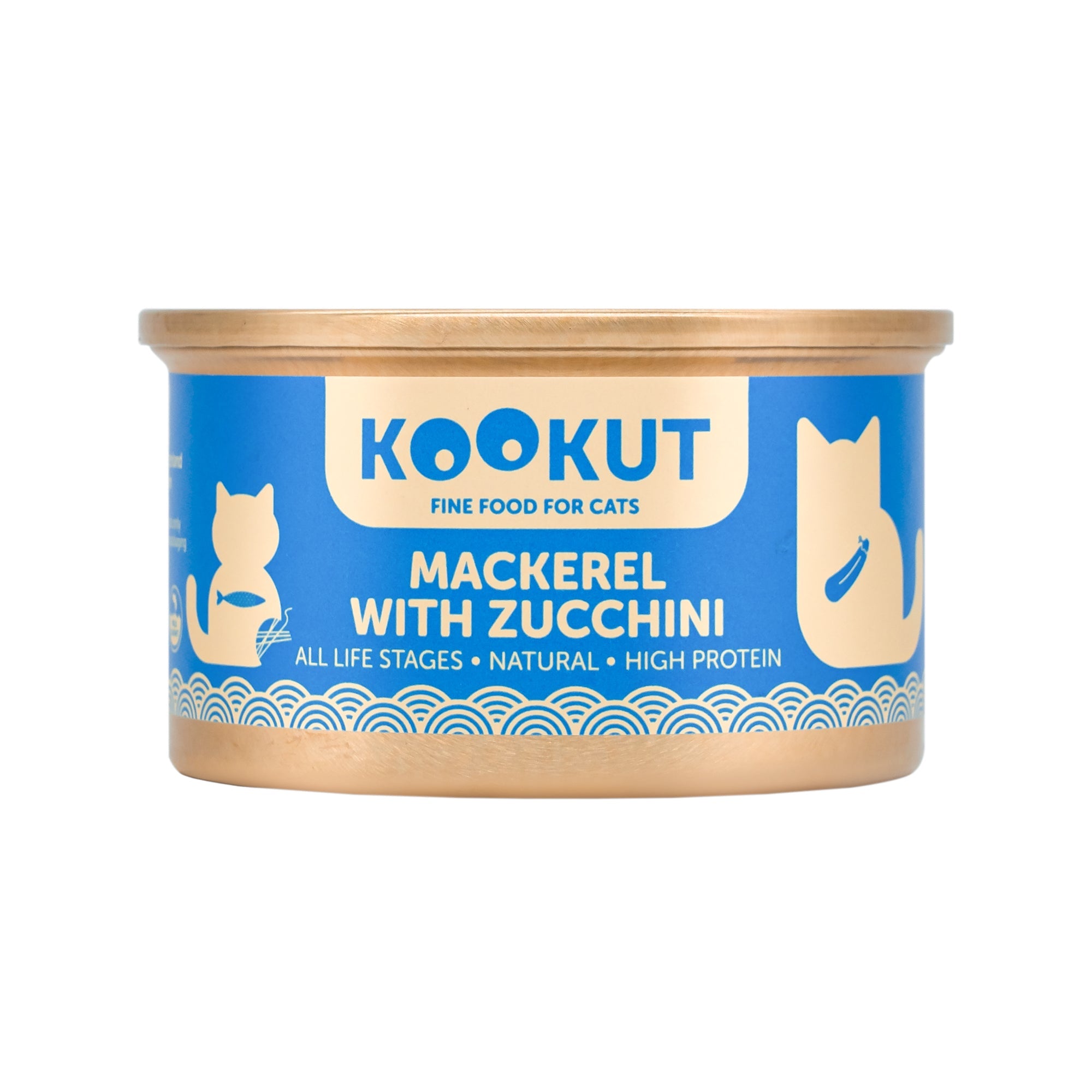 Makrele & Zucchini – Natural Katzennassfutter