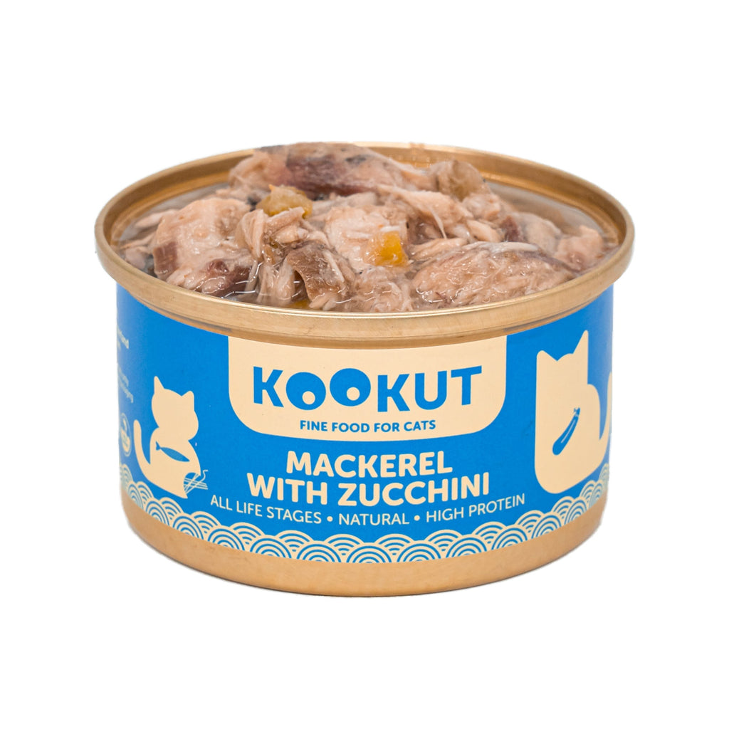 Makrele & Zucchini – Natural Katzennassfutter