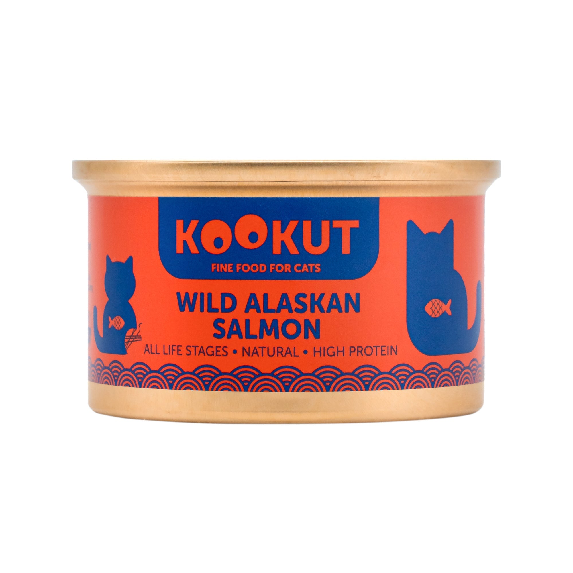 Wilder Alaska-Lachs – Natural Katzennassfutter