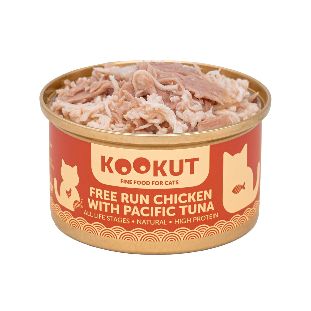 Freiland-Hühnchen & Pazifischer Thunfisch – Natural Katzennassfutter