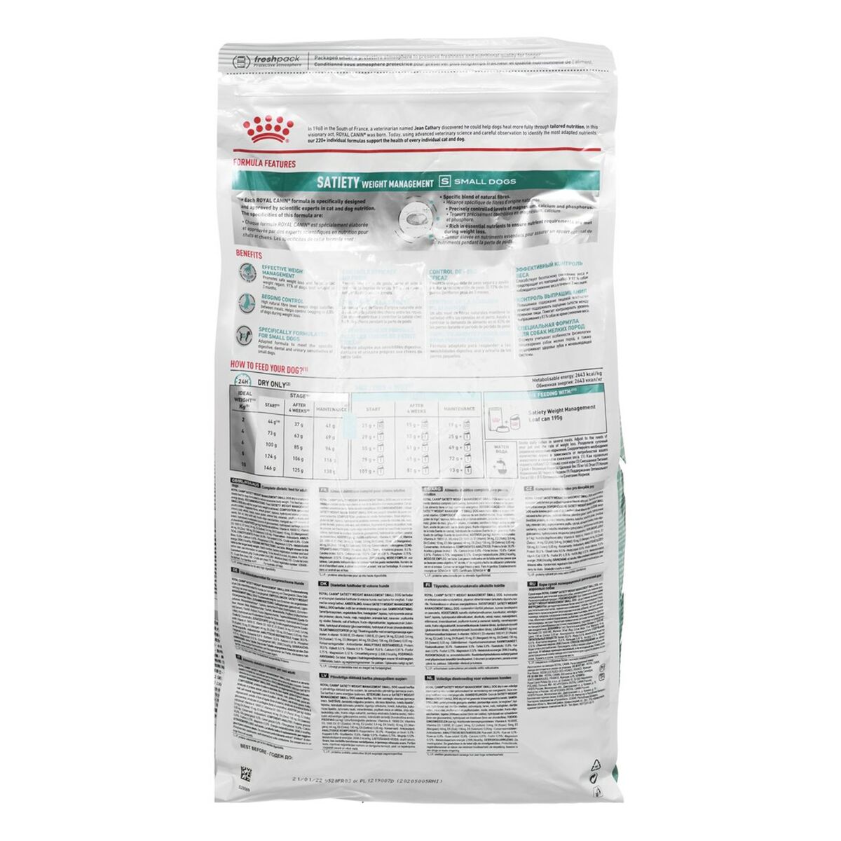 Royal Canin Futter Royal Canin Vd Satiety Small Erwachsener Vögel 3 Kg
