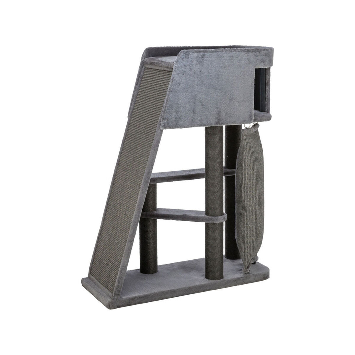 Trixie Kratzbaum Für Katzen Trixie Active 122 Cm Grau