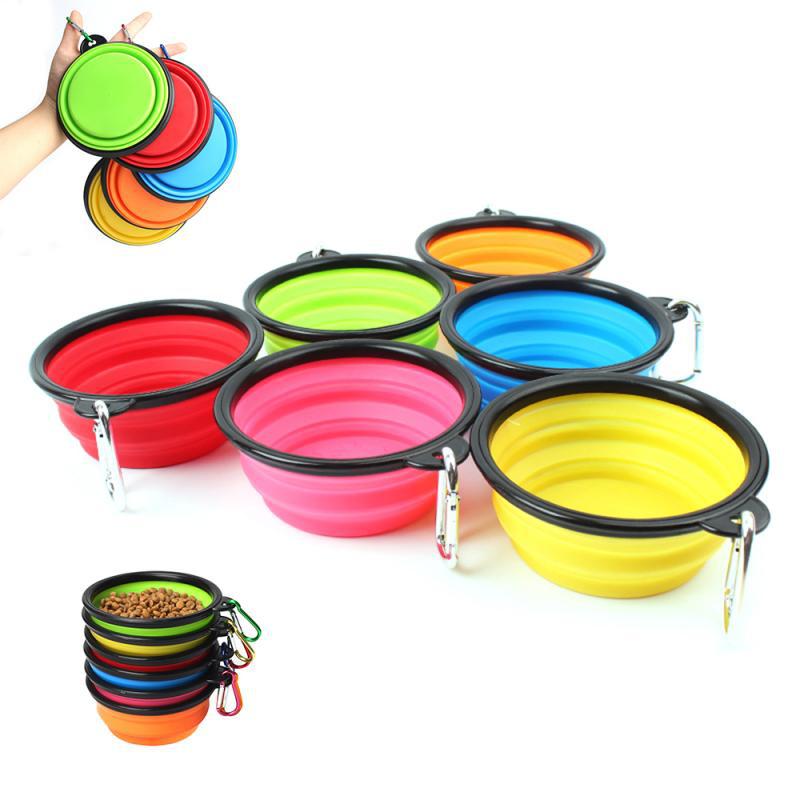 Faltbarer Hundenapf – TPE & Silikon, 350ml & 1000ml, für unterwegs