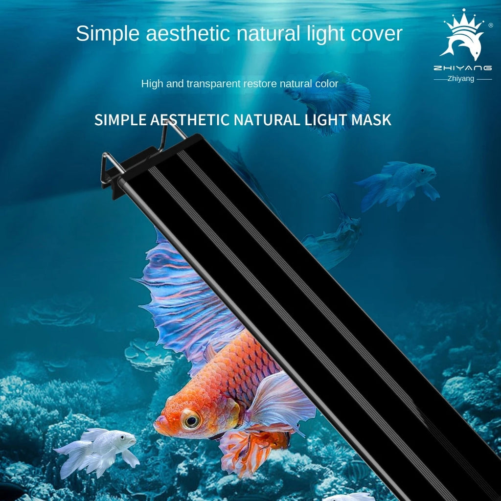 Aquarium LED Beleuchtung – 4-reihig, Farbwechsel Rot Grün Blau