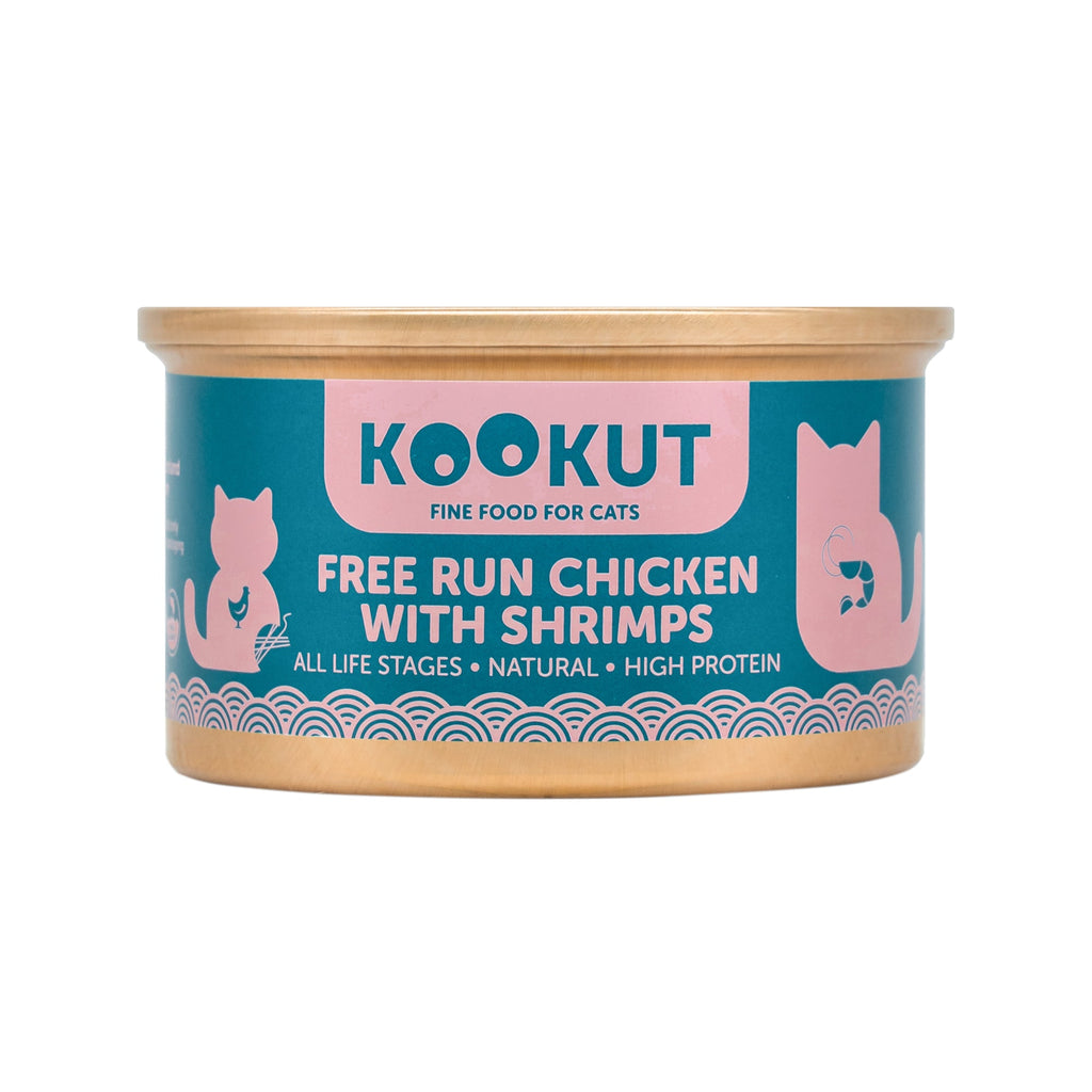 Freiland-Hühnchen & Garnelen – Natural Katzennassfutter