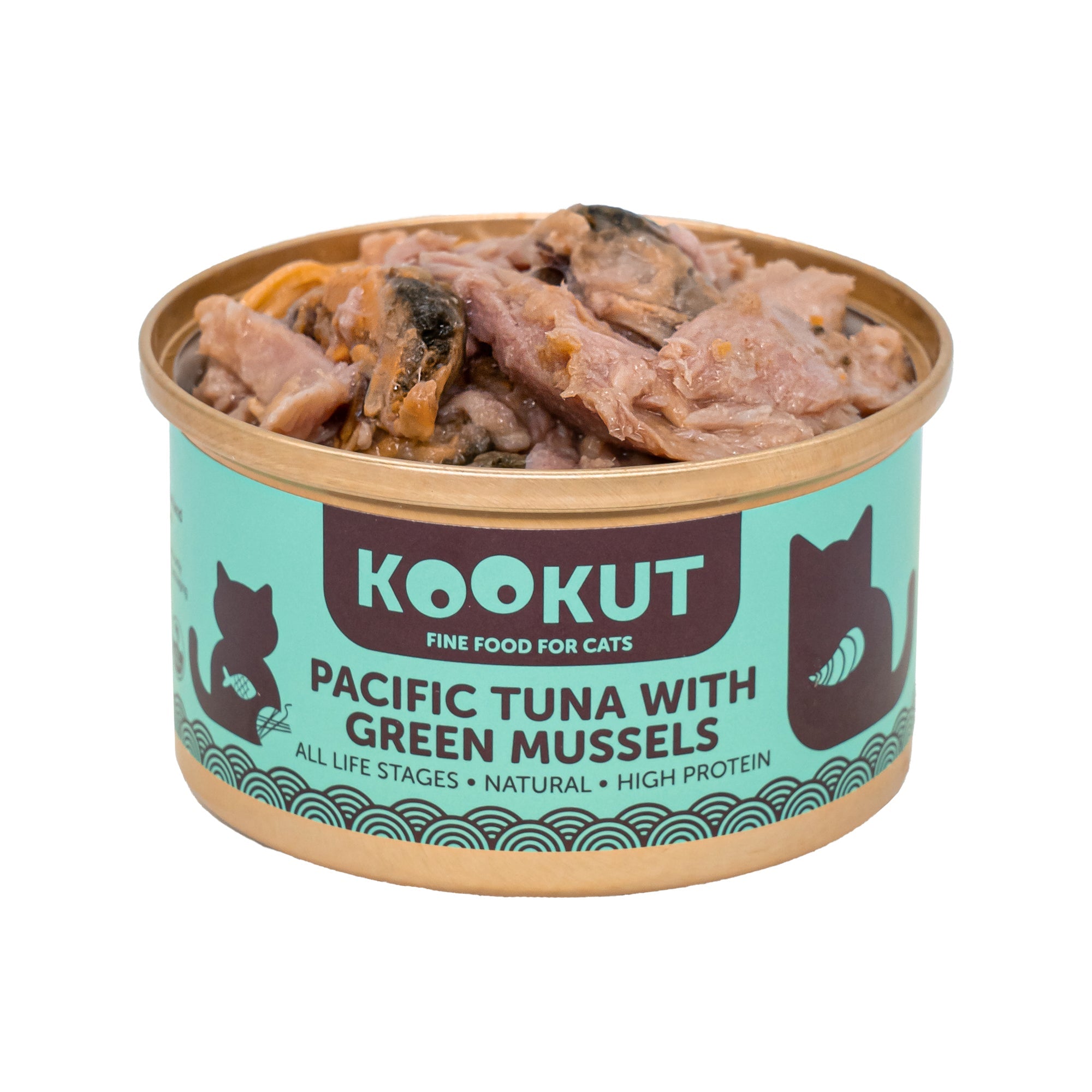 Pazifischer Thunfisch & Grüne Muscheln – Natural Katzennassfutter