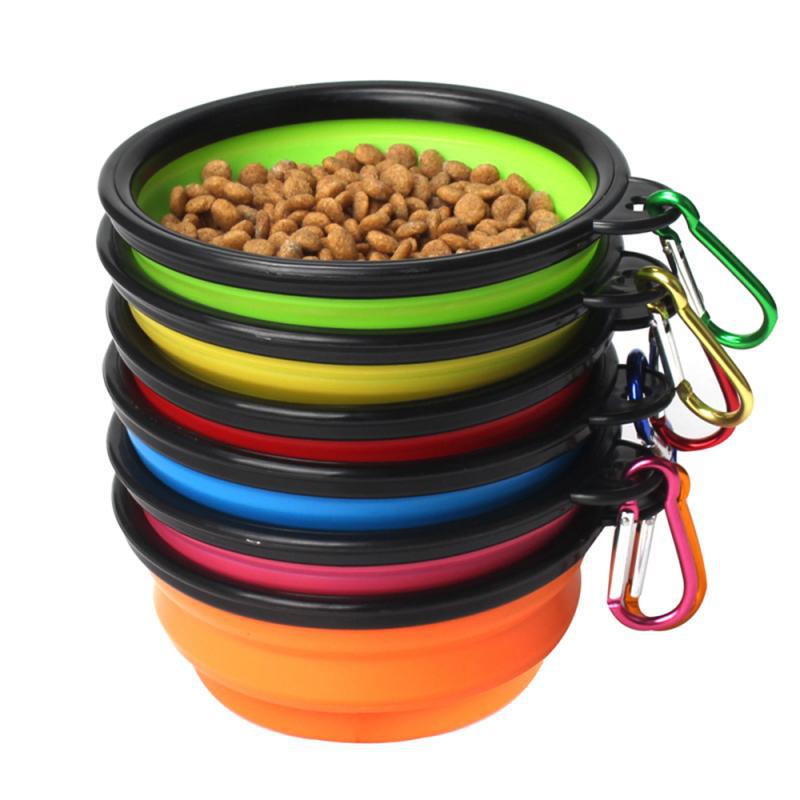 Faltbarer Hundenapf – TPE & Silikon, 350ml & 1000ml, für unterwegs