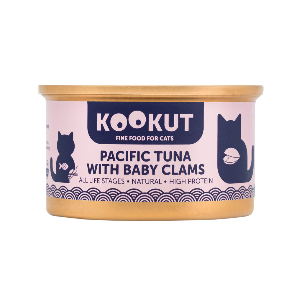 Pazifischer Thunfisch & Baby-Muscheln – Natural Katzennassfutter