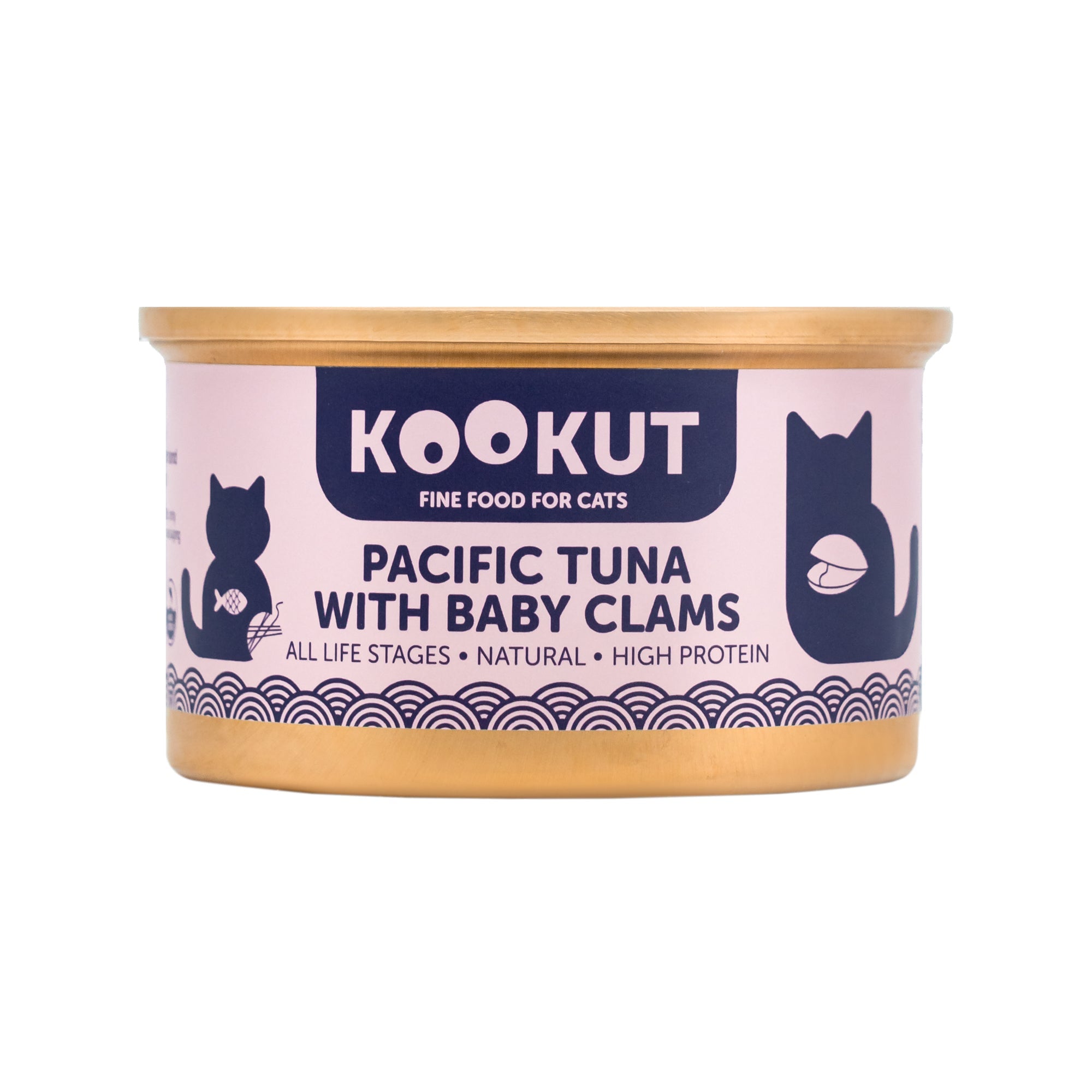 Pazifischer Thunfisch & Baby-Muscheln – Natural Katzennassfutter