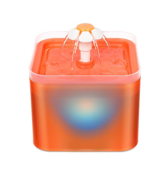 Automatischer Trinkbrunnen für Katzen 2L – LED, Innenbereich