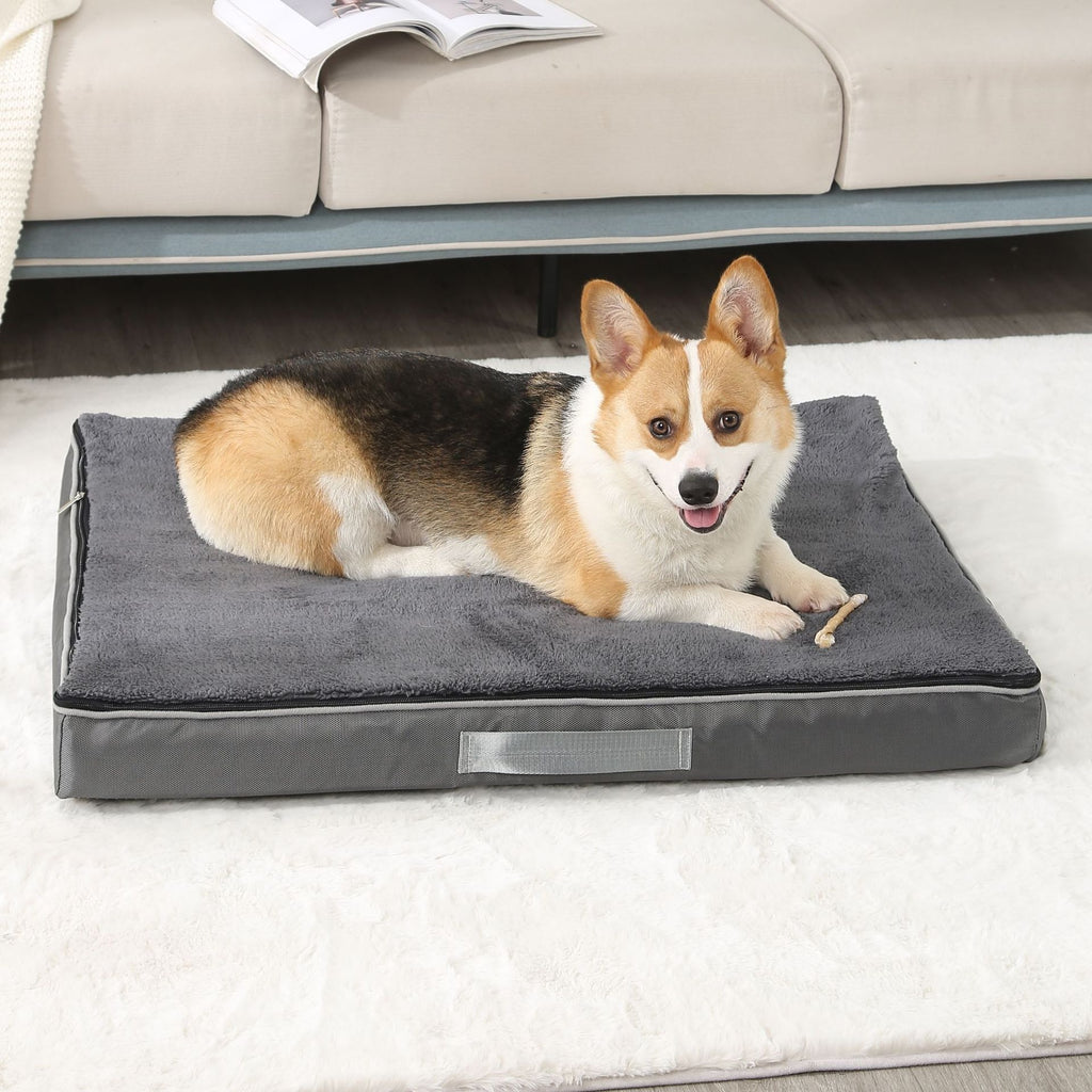 Memory Foam Haustiermatte – Wasserdicht, Waschbar, für Hunde & Katzen