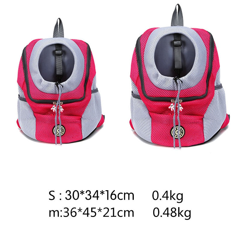 Hunde-Rucksack Tragetasche – Atmungsaktiv, Für Reisen & Outdoor