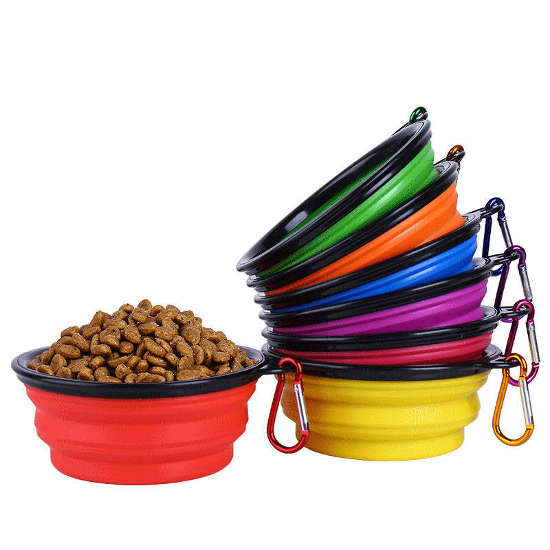 Faltbarer Hundenapf – TPE & Silikon, 350ml & 1000ml, für unterwegs