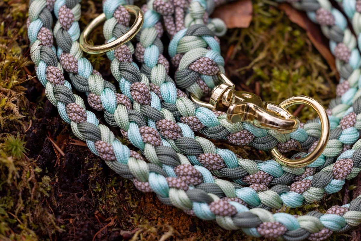 Hundeleine "Emerald" aus Paracord