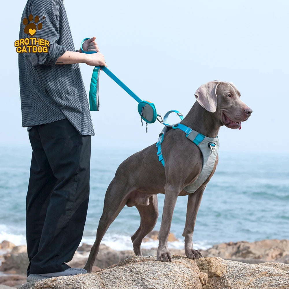 Reflektierendes Hundegeschirr – Verstellbar, für mittlere & grosse Hunde
