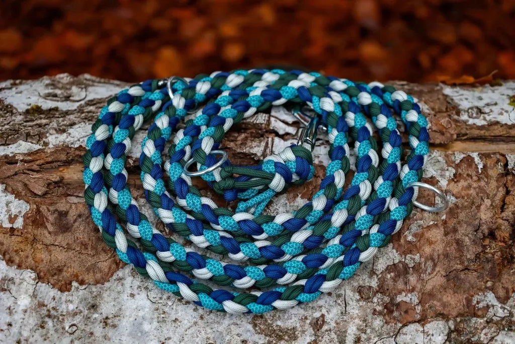 Hundeleine "Sea Breeze" aus Paracord
