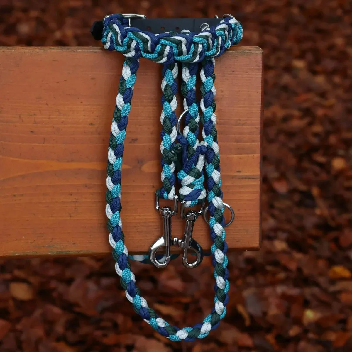 Hundeleine "Sea Breeze" aus Paracord