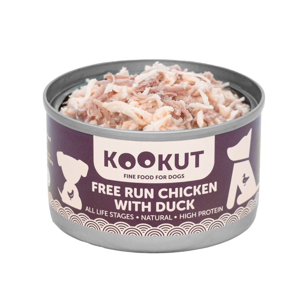 Freiland-Hühnchen & Ente – Natural Hundenassfutter