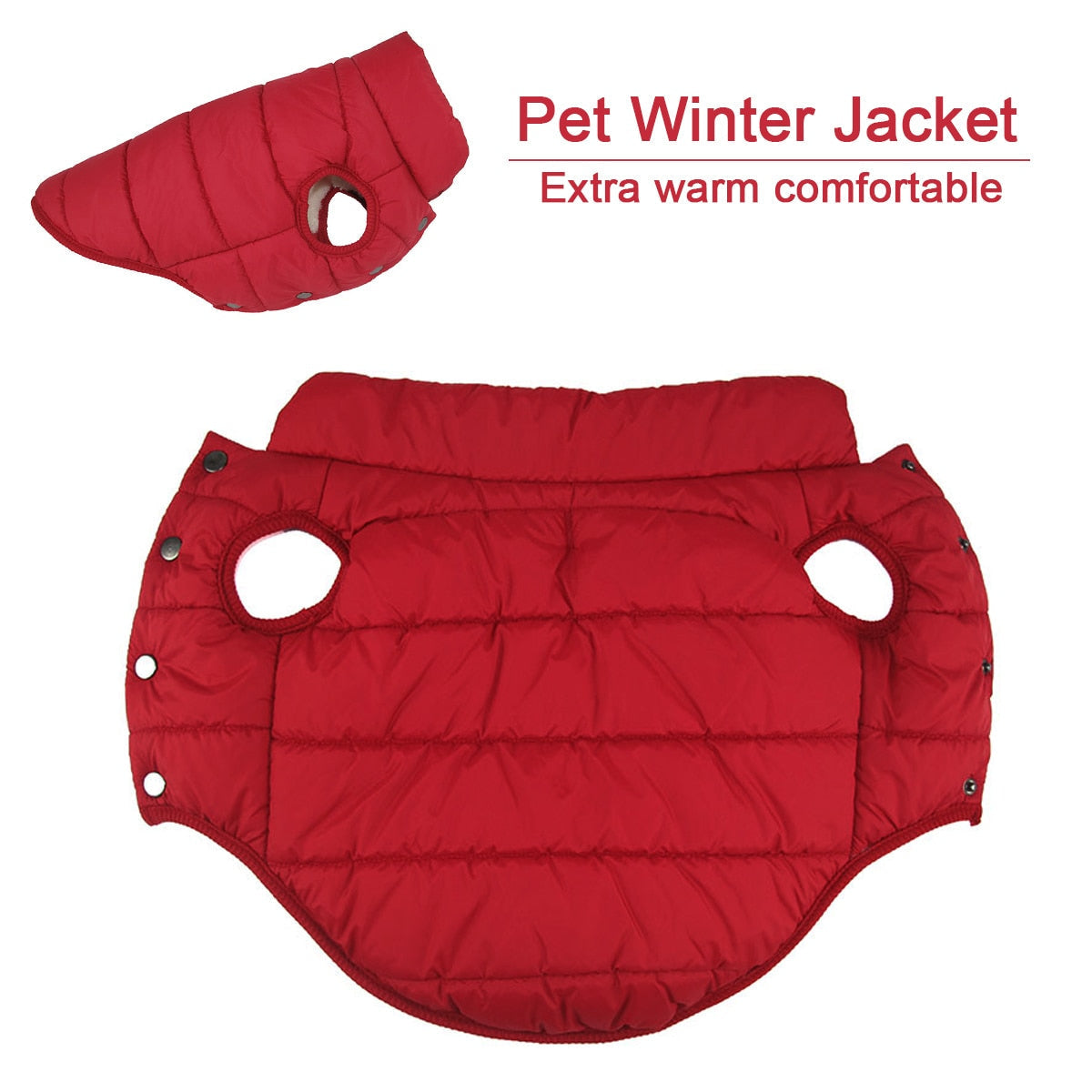 Winterjacke für Hunde – Warm & Gemütlich