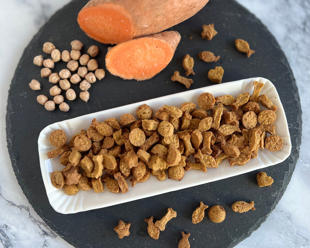 Süsskartoffel & Kichererbsen Hundefutter-Topping | Ballaststoffreich