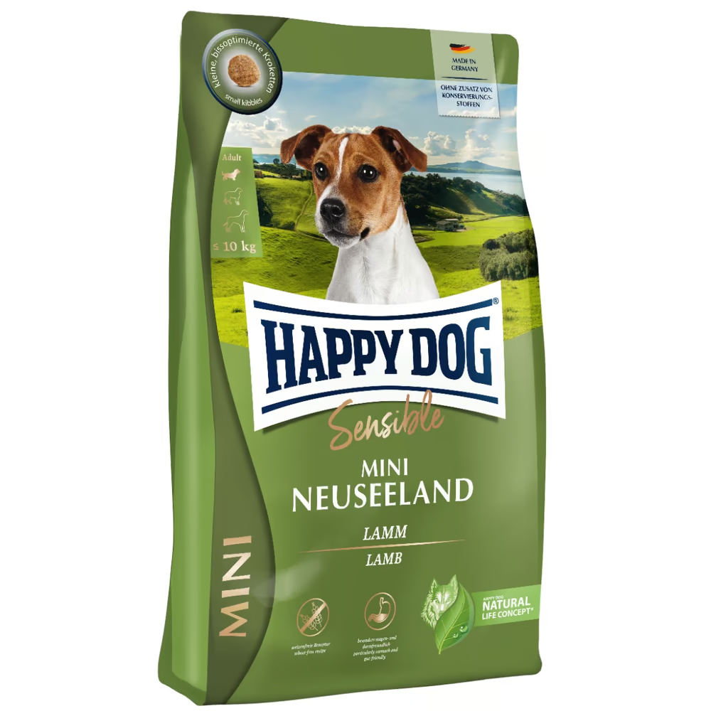 Happy Dog Supreme Sensible Mini Neuseeland – Lamm für kleine Hunde